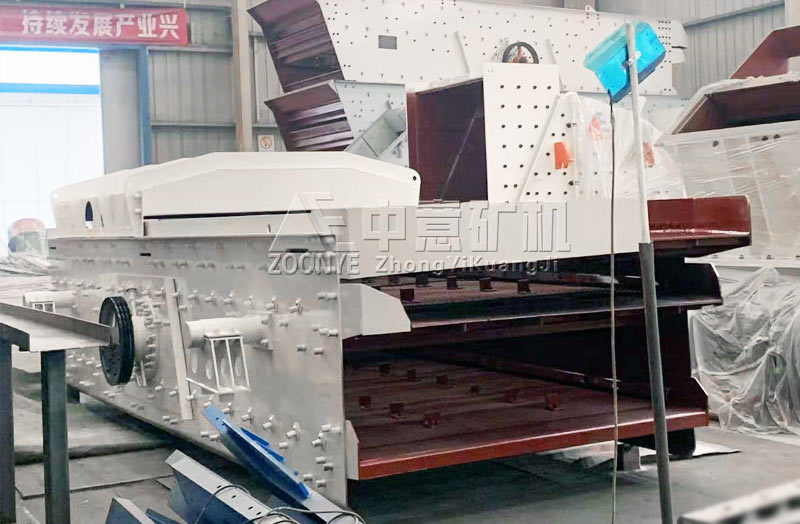 FYA輕質(zhì)物風(fēng)選篩設(shè)備車間實(shí)拍.jpg