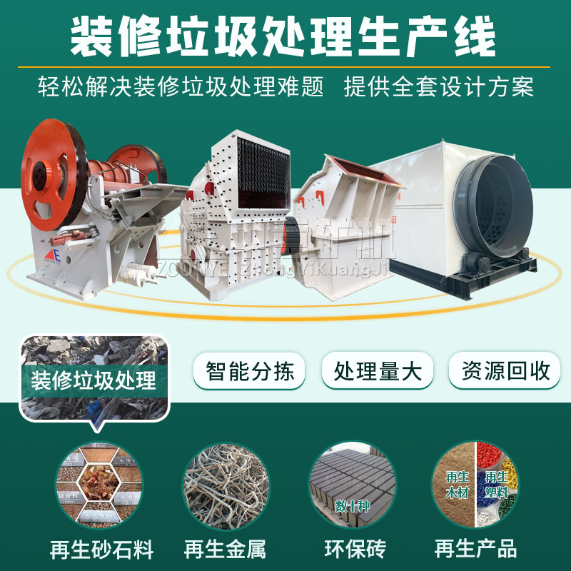 建筑垃圾回收利用設備